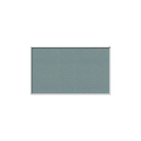 Ghent Ghent 48"W x 48"H Vinyl Bulletin Board - Aluminum Frame - Stone AV44-199